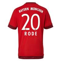 2015-16 Bayern Munich Home Shirt...