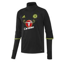 2016-2017 Chelsea Adidas Training Top (Black)