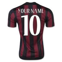 2015 16 ac milan home shirt your name kids