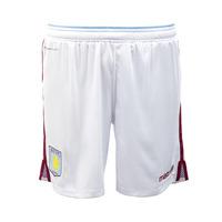 2015-2016 Aston Villa Home Football Shorts (Kids)