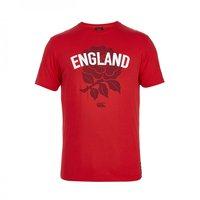 2015-2016 England Rugby Rose Tee (Red)