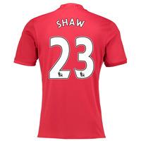 2016 17 manchester united home shirt shaw 23