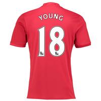 2016-17 Manchester United Home Shirt (Young 18)