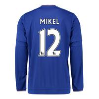 2015 2016 chelsea home long sleeve shirt mikel 12