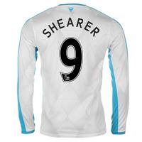 2015-16 Newcastle Away Long Sleeve Shirt (Shearer 9)