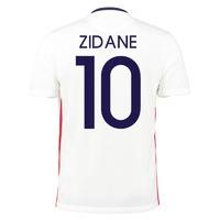 2015 16 france away shirt zidane 10