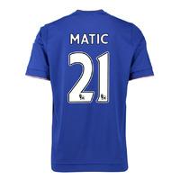 2015-16 Chelsea Home Shirt (Matic 21) - Kids