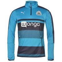 2016 2017 newcastle puma quarter zip training top new navy