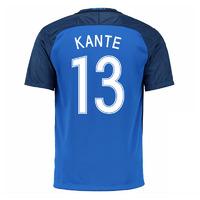 2016-17 France Home Shirt (Kante...
