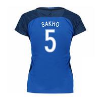 2016-17 France Womans Home Shirt (Sakho 5)