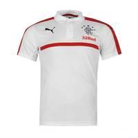 2016-2017 Rangers Puma Leisure Polo Shirt (White)