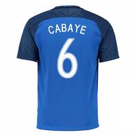 2016-17 France Home Shirt (Cabaye 6)