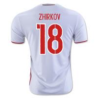 2016 2017 russia away shirt zhirkov 18