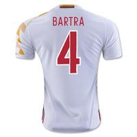 2016-2017 Spain Adidas Away Shirt (Bartra 4)