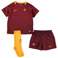 2016-2017 AS Roma Home Nike Little Boys Mini Kit