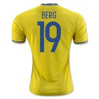 2016-2017 Sweden Home Adidas Shirt (Berg 19)