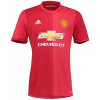 2016-2017 Man Utd Adidas Home Football Shirt