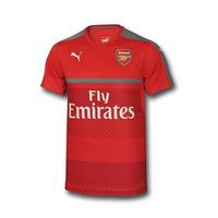 2016 2017 arsenal puma training jersey red