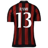 2015-16 AC Milan Home Shirt (Rami 13) - Kids