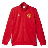 2016 2017 man utd adidas 3s track top red