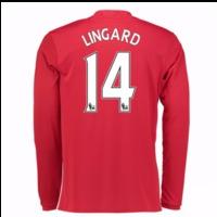 2016-17 Man United Home Long Sleeve Shirt (Lingard 14)