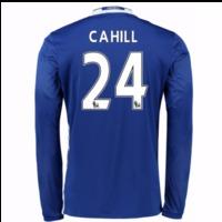 2016-17 Chelsea Home Long Sleeve Shirt (Cahill 24)