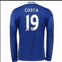 2016-17 Chelsea Home Long Sleeve Shirt (Costa 19)