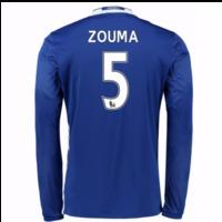 2016-17 Chelsea Home Long Sleeve Shirt (Zouma 5)