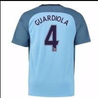 2016-17 Man City Home Shirt (Guardiola 4)