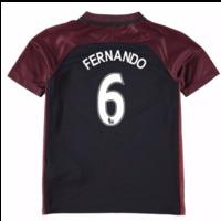 2016-17 Manchester City Away Mini Kit (Fernando 6)