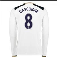 2016-17 Tottenham Home Long Sleeve Shirt (Gascoigne 8)