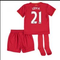 2016 17 liverpool home mini kit leiva 21