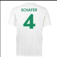 2016-17 Vfl Wolfsburg Away Shirt (Schafer 4) - Kids