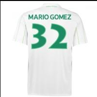 2016-17 Vfl Wolfsburg Away Shirt (Mario Gomez 32) - Kids