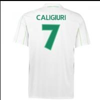 2016-17 Vfl Wolfsburg Away Shirt (Caligiuri 7) - Kids