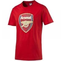 2016 2017 arsenal puma big crest fan tee red kids