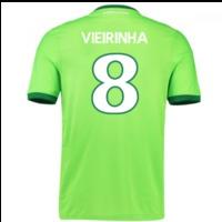 2016-17 Wolfsburg Home Shirt (Vieirinha 8) - Kids