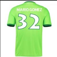 2016-17 Wolfsburg Home Shirt (Mario Gomez 32) - Kids