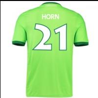 2016-17 Wolfsburg Home Shirt (Horn 21) - Kids