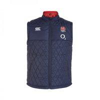 2015-2016 England Rugby Padded Gilet (Navy)