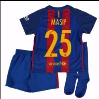 2016-17 Barcelona Home Mini Kit Shirt (Masip 25)