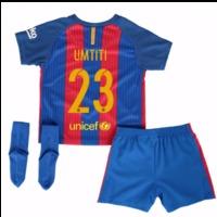 2016 17 barcelona home baby kit umtiti 23