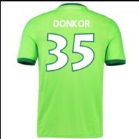 2016-17 Wolfsburg Home Shirt (Donkor 35) - Kids