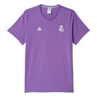 2016-2017 Real Madrid Adidas 3S Tee (Raw Purple)