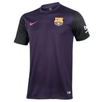 2016 2017 barcelona away nike supporters tee kids