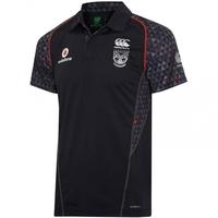 2017 New Zealand Warriors Rugby Polo Shirt (Black)