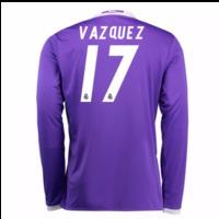 2016-17 Real Madrid Away Shirt (Vazquez 17) - Kids