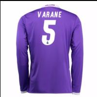 2016-17 Real Madrid Away Shirt (Varane 5) - Kids