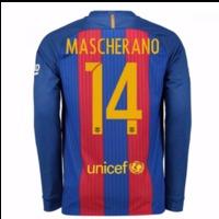 2016 17 barcelona home long sleeve shirt mascherano 14