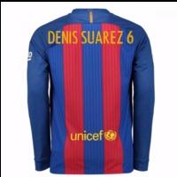 2016-17 Barcelona Home Long Slee...